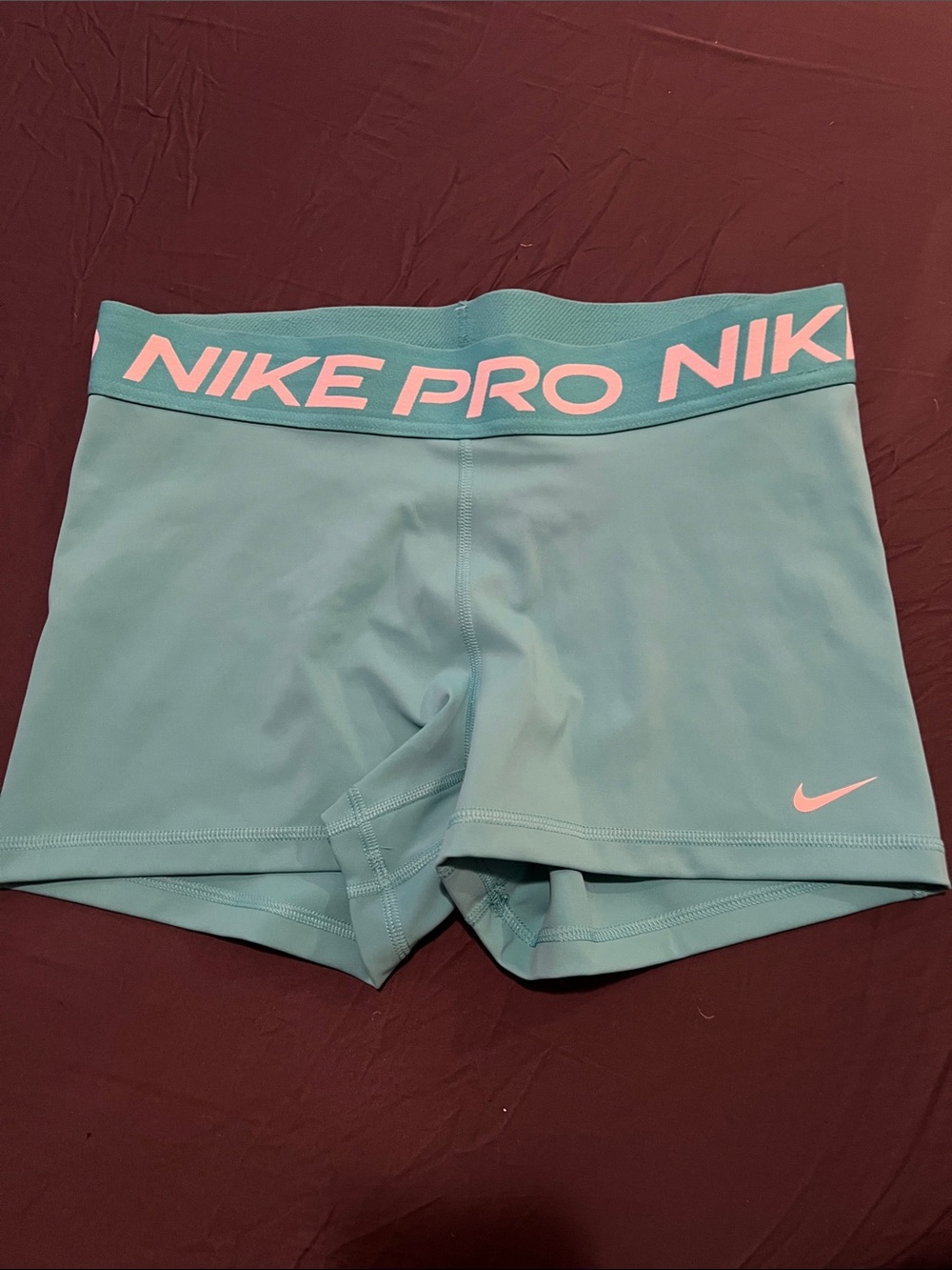 Nike Pro Teal Performance Shorts